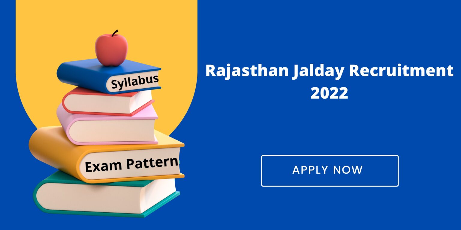 Rajasthan Jalday Recruitment 2022