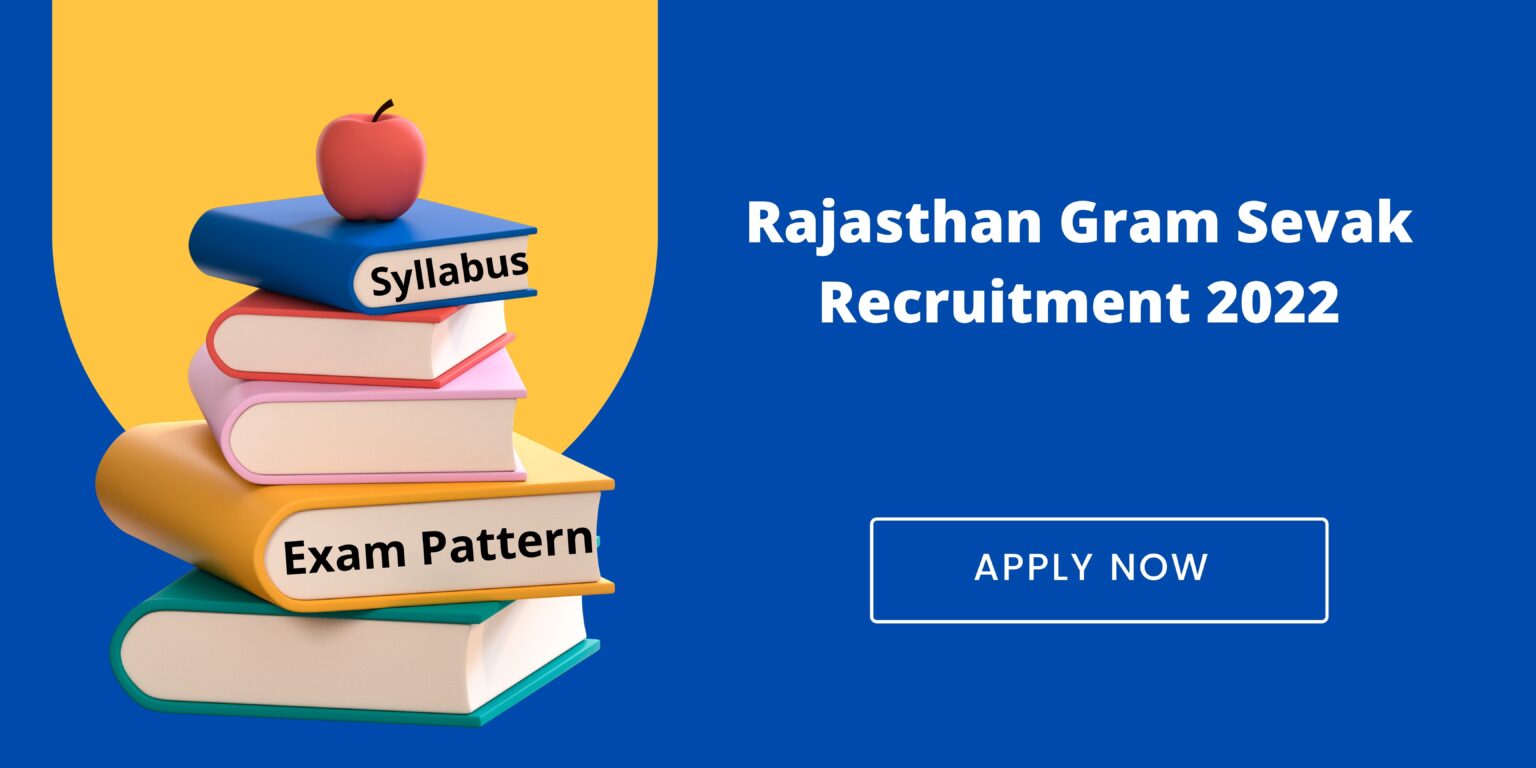 Rajasthan Gram Sevak Recruitment 2022