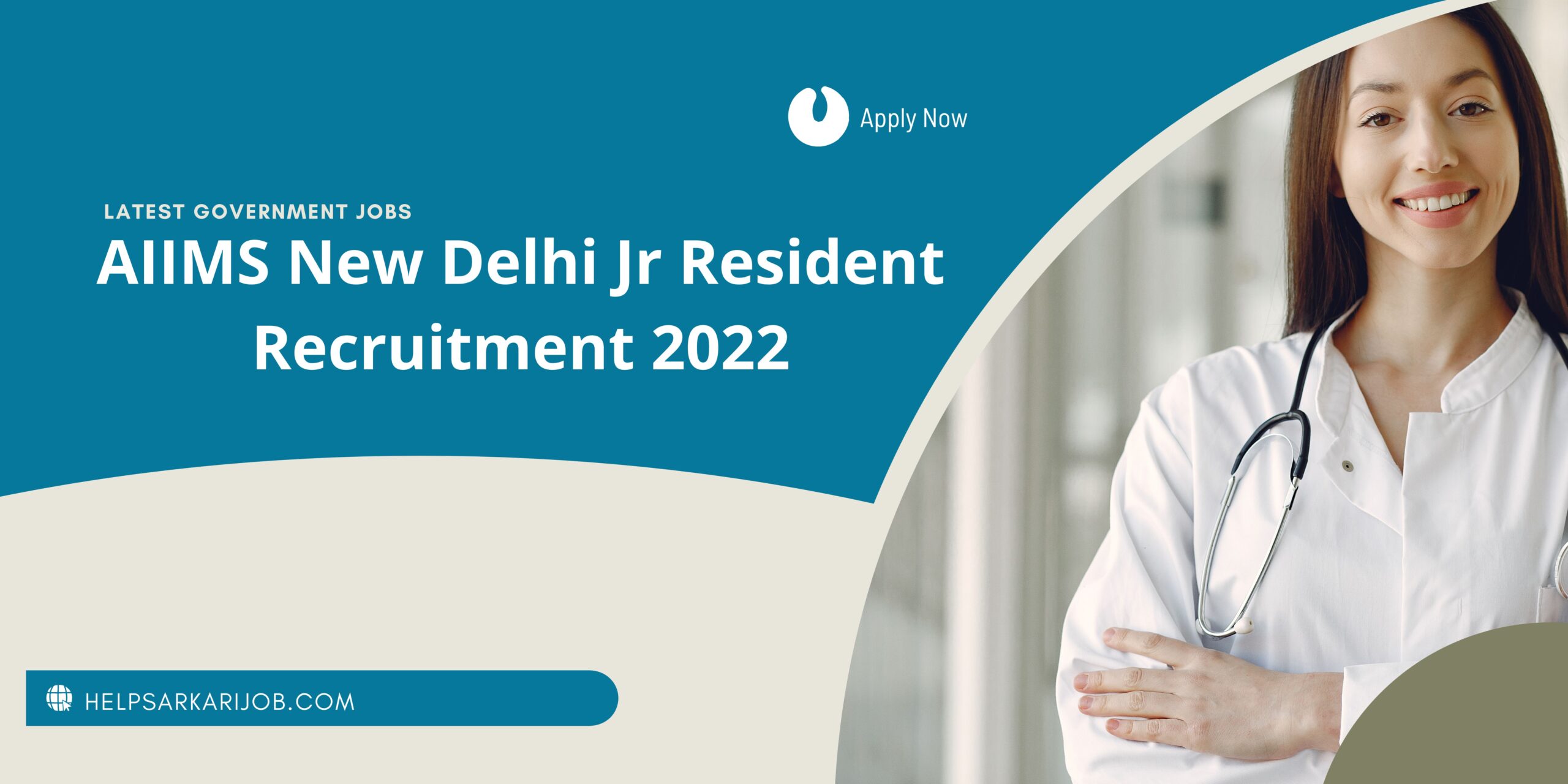 AIIMS New Delhi Jr Resident Recruitment 2022 scaled -