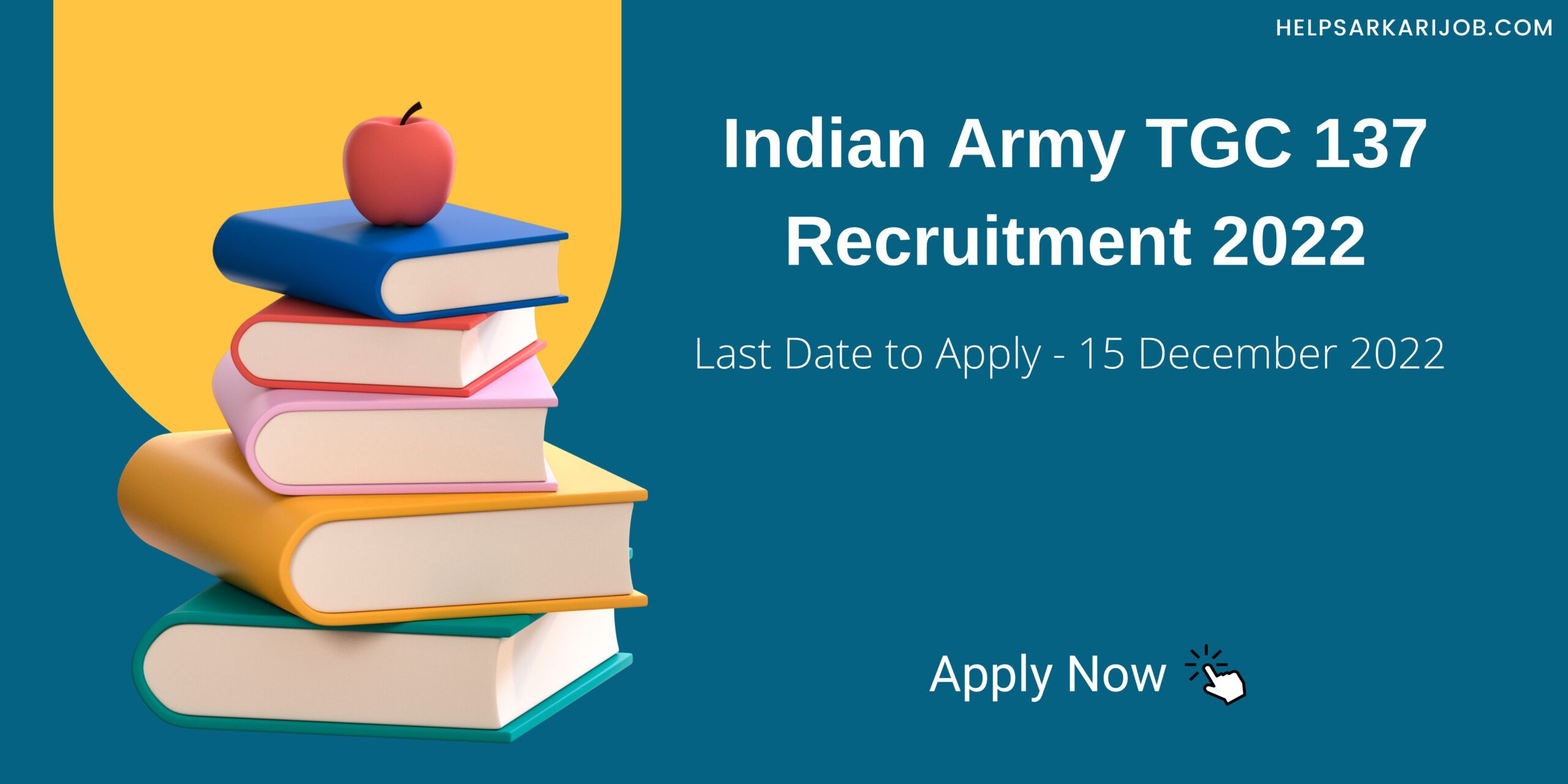 Indian Army TGC 137 Recruitment 2022 Last date to apply