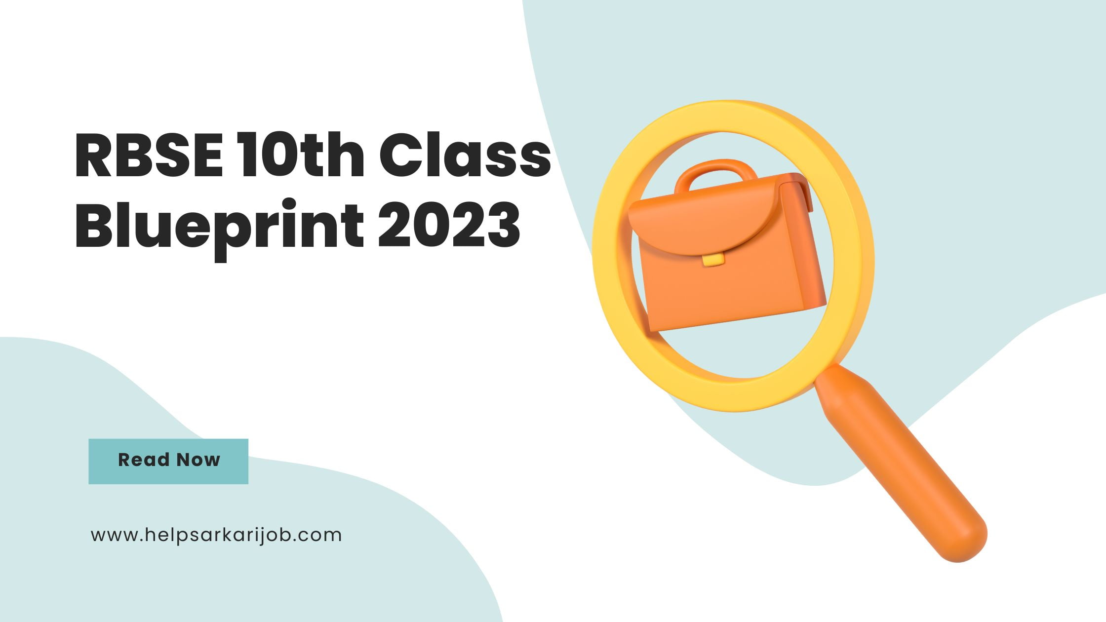 RBSE 10th Class Blueprint 2023