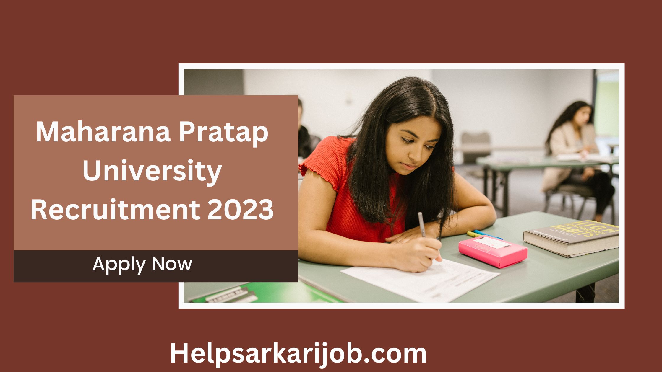 Maharana Pratap University Recruitment 2023