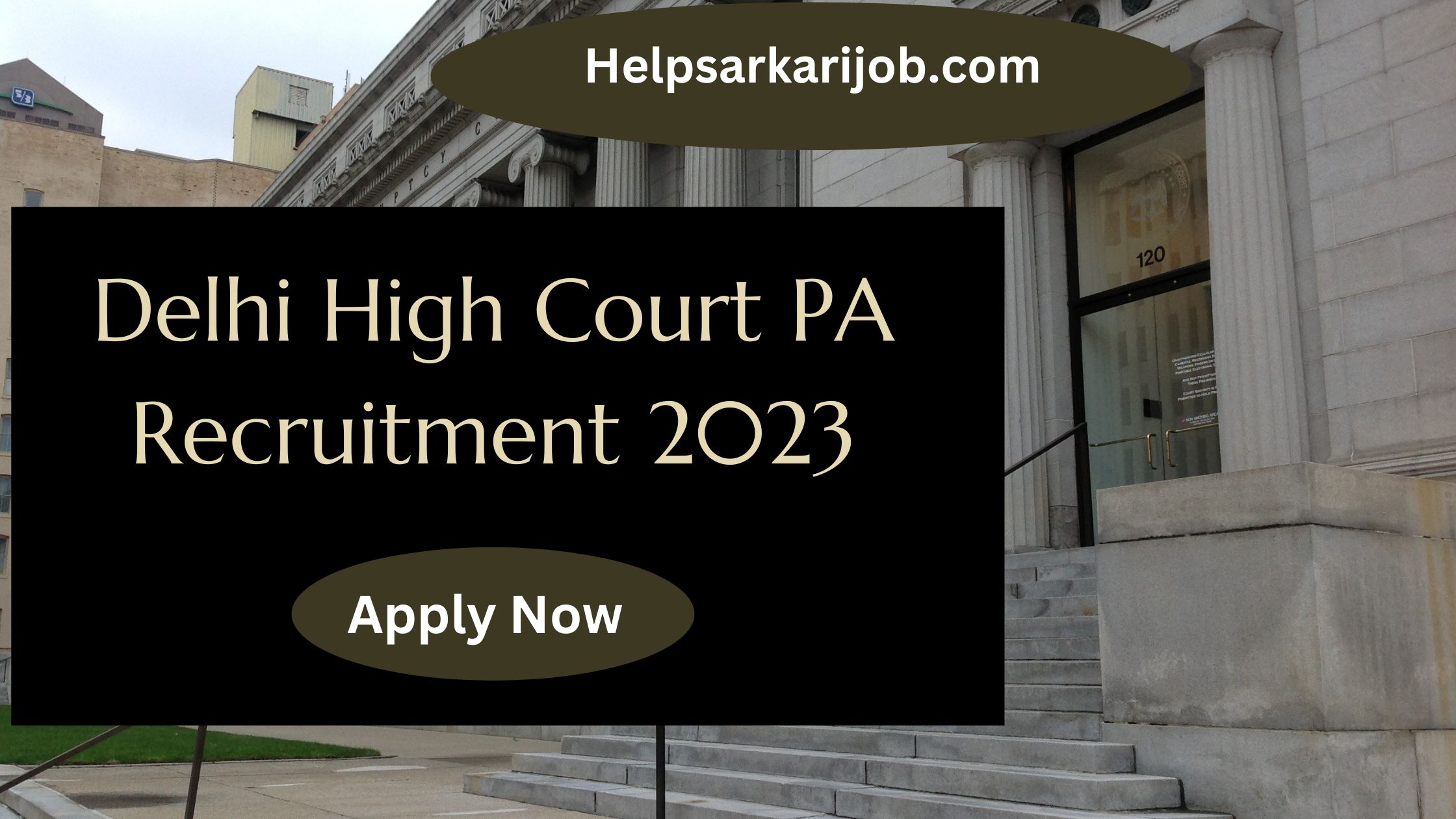Delhi High Court PA Recruitment 2023