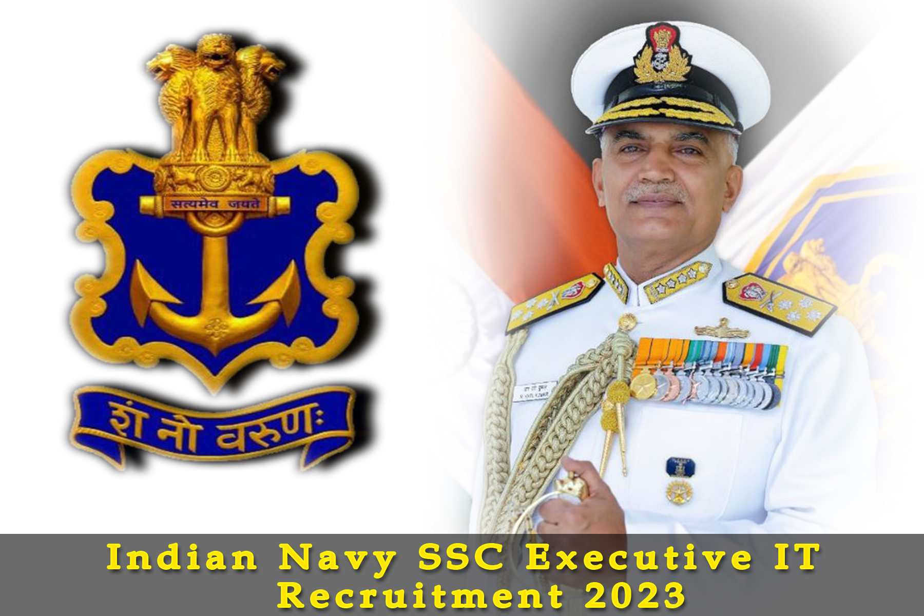 Indian Navy SSC Executive IT Recruitment 2023