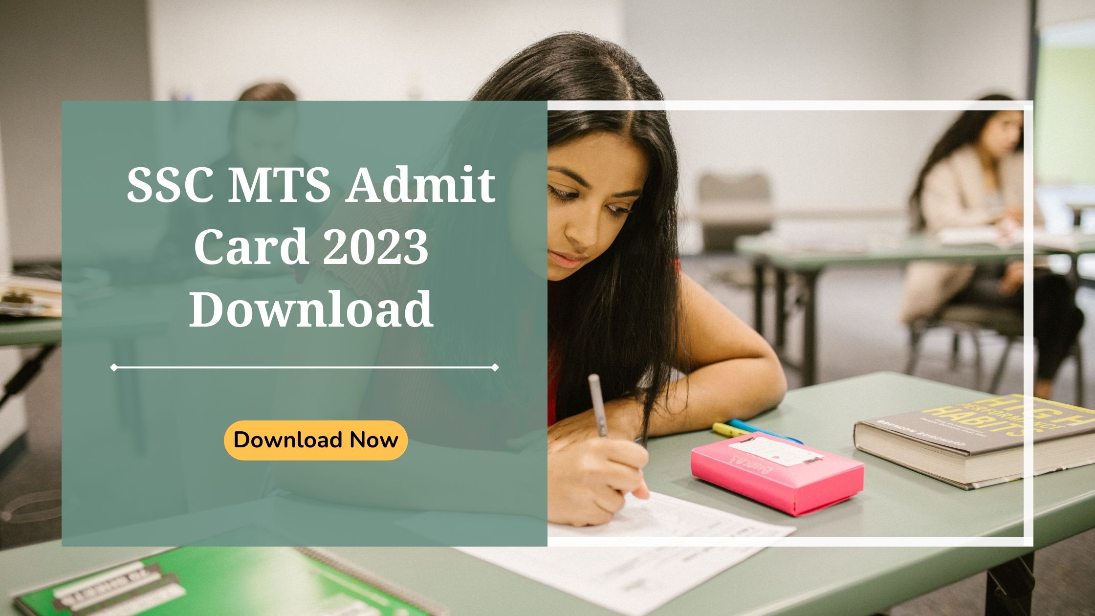 SSC MTS Admit Card 2023 Download Now