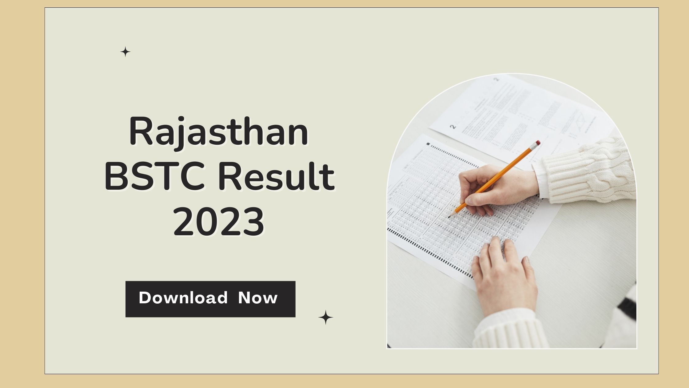 Rajasthan BSTC Result 2023 
